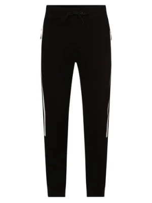 Zdjęcie produktu BOSS Spodnie dresowe Mężczyźni Bawełna czarny jednolity,