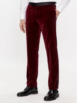 Zdjęcie produktu Boss Spodnie garniturowe H-Genius-Tux-231 50484723 Bordowy Slim Fit