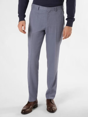 Zdjęcie produktu BOSS Spodnie - H-Leon-MM-C-224 Mężczyźni Regular Fit Sztuczne włókno niebieski marmurkowy,