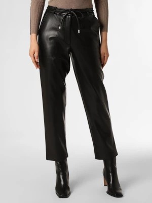 Zdjęcie produktu BOSS Spodnie Kobiety Sztuczna skóra czarny jednolity,