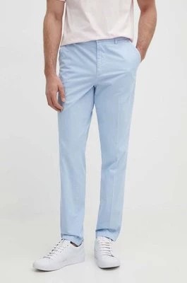 Zdjęcie produktu BOSS spodnie męskie kolor niebieski dopasowane 50505392