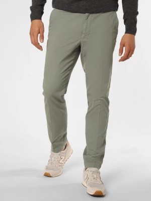 Zdjęcie produktu BOSS Spodnie Mężczyźni Bawełna zielony jednolity,