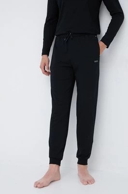 Zdjęcie produktu BOSS spodnie piżamowe 50469538 męskie kolor czarny z aplikacją 50469538