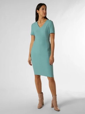 Zdjęcie produktu BOSS Sukienka damska Kobiety Sztuczne włókno niebieski jednolity,