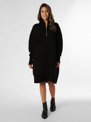 Zdjęcie produktu BOSS Sukienka damska z domieszką moheru Kobiety wełna ze strzyży czarny jednolity,