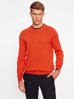 Zdjęcie produktu Boss Sweter Botto-L 50476364 Pomarańczowy Regular Fit