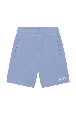 Zdjęcie produktu BOSS szorty dziecięce kolor niebieski