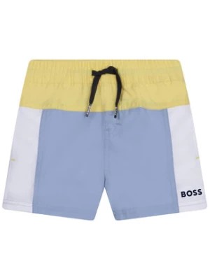 Zdjęcie produktu Boss Szorty kąpielowe J04474 S Niebieski Regular Fit