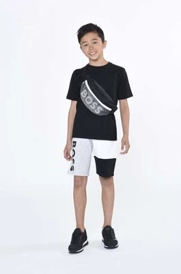 Zdjęcie produktu BOSS t-shirt bawełniany dziecięcy kolor biały z nadrukiem