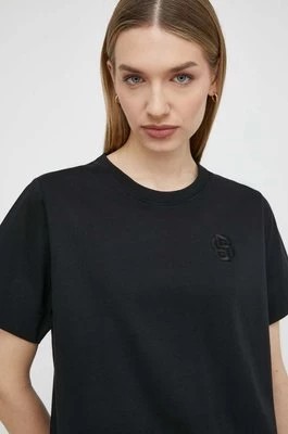 Zdjęcie produktu BOSS t-shirt damski kolor czarny 50513755