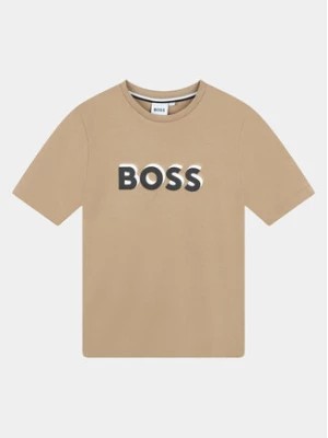 Zdjęcie produktu Boss T-Shirt J50723 D Beżowy Regular Fit