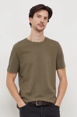 Zdjęcie produktu BOSS t-shirt męski kolor zielony gładki 50452680