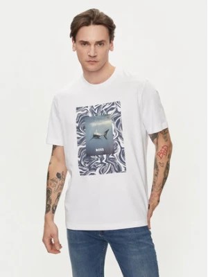 Zdjęcie produktu Boss T-Shirt Te_Tucan 50516012 Biały Regular Fit