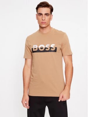 Zdjęcie produktu Boss T-Shirt Tiburt 421 50499584 Beżowy Regular Fit