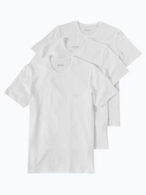 Zdjęcie produktu BOSS T-shirty pakowane po 3 szt. Mężczyźni Bawełna biały jednolity,