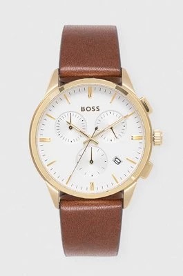 Zdjęcie produktu BOSS zegarek męski kolor brązowy