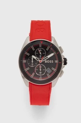 Zdjęcie produktu BOSS zegarek męski kolor czerwony