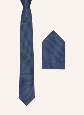 Zdjęcie produktu Boss Zestaw: Krawat I Poszetka blau