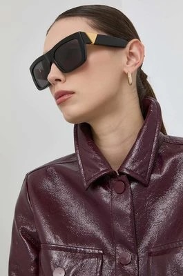 Zdjęcie produktu Bottega Veneta okulary przeciwsłoneczne damskie kolor czarny BV1178S