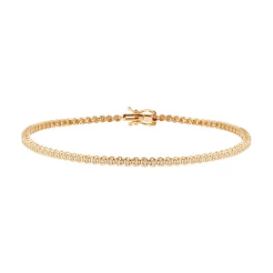 Zdjęcie produktu Bransoletka tenisowa złota z diamentami Biżuteria YES
