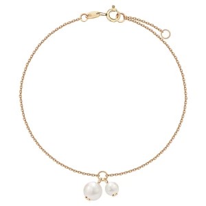 Zdjęcie produktu Bransoletka złota z perłami - Pearls Pearls - Biżuteria YES