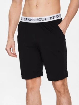 Zdjęcie produktu Brave Soul Szorty piżamowe MLWB-149KEV Czarny Regular Fit