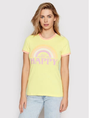 Zdjęcie produktu Brave Soul T-Shirt LTS-544JULIET Żółty Regular Fit