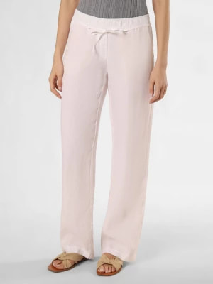 Zdjęcie produktu BRAX Damskie spodnie lniane Kobiety len biały jednolity,