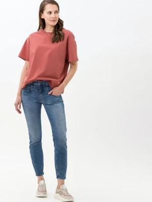 Zdjęcie produktu BRAX Koszulka "Baile" w kolorze czerwonobrązowym rozmiar: 38