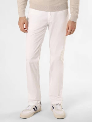 Zdjęcie produktu BRAX Spodnie - Cadiz Mężczyźni Bawełna biały jednolity,