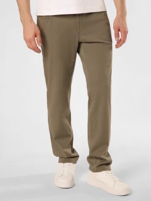 Zdjęcie produktu BRAX Spodnie - Cadiz Mężczyźni Bawełna zielony jednolity,