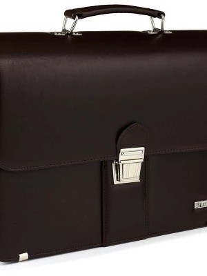 Zdjęcie produktu Brązowa męska aktówka Beltimore teczka elegancka pojemna brązowy, beżowy Merg