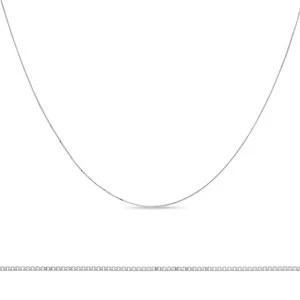 Zdjęcie produktu Briju Łańcuszek damski splot kostka białe złoto 585 długość (LA-000343)