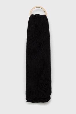 Zdjęcie produktu Brixton szalik damski kolor czarny gładki