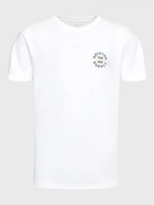 Zdjęcie produktu Brixton T-Shirt Oath 16410 Biały Regular Fit