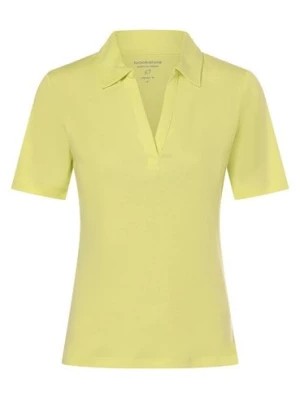 Zdjęcie produktu brookshire Damska koszulka polo Kobiety Dżersej zielony jednolity,