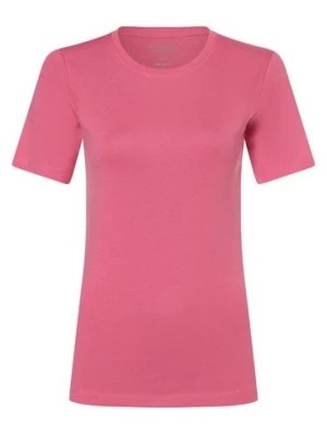 Zdjęcie produktu brookshire T-shirt damski Kobiety Bawełna wyrazisty róż jednolity,