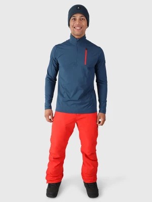 Zdjęcie produktu Brunotti Spodnie narciarskie "Footrail" w kolorze czerwonym rozmiar: L