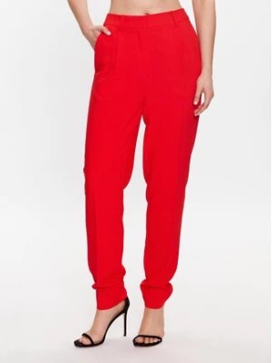 Zdjęcie produktu Bruuns Bazaar Spodnie materiałowe Cindysus BBW2595 Czerwony Slim Fit