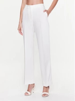 Zdjęcie produktu Bruuns Bazaar Spodnie materiałowe Magica BBW3292 Biały Straight Fit