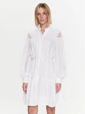 Zdjęcie produktu Bruuns Bazaar Sukienka codzienna Leora BBW3156 Biały Regular Fit
