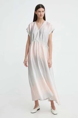 Zdjęcie produktu Bruuns Bazaar sukienka FadingBBGalina kolor beżowy maxi oversize BBW3844