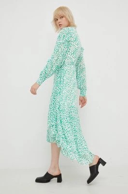 Zdjęcie produktu Bruuns Bazaar sukienka kolor biały midi rozkloszowana