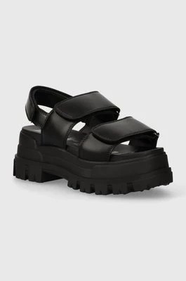 Zdjęcie produktu Buffalo sandały Aspha Snd damskie kolor czarny na platformie 1601258.BLK