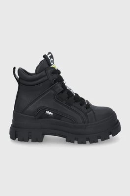 Zdjęcie produktu Buffalo sneakersy Aspha NC MID kolor czarny na platformie 1622045