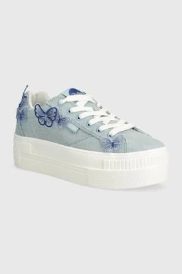 Zdjęcie produktu Buffalo sneakersy Paired Butterfly kolor niebieski 1636138.BLU