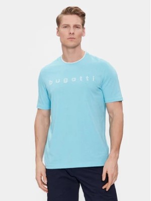 Zdjęcie produktu Bugatti T-Shirt 8350 35042 Błękitny Regular Fit