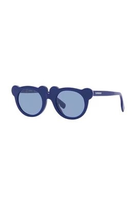 Zdjęcie produktu Burberry okulary przeciwsłoneczne dziecięce kolor niebieski 0JB4355