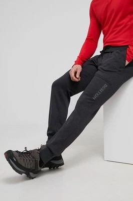 Zdjęcie produktu Burton spodnie męskie kolor szary gładkie