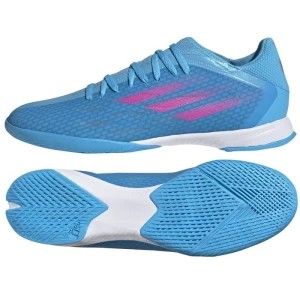 Zdjęcie produktu Buty piłkarskie adidas X Speedflow.3 In M GW7489 niebieskie niebieskie